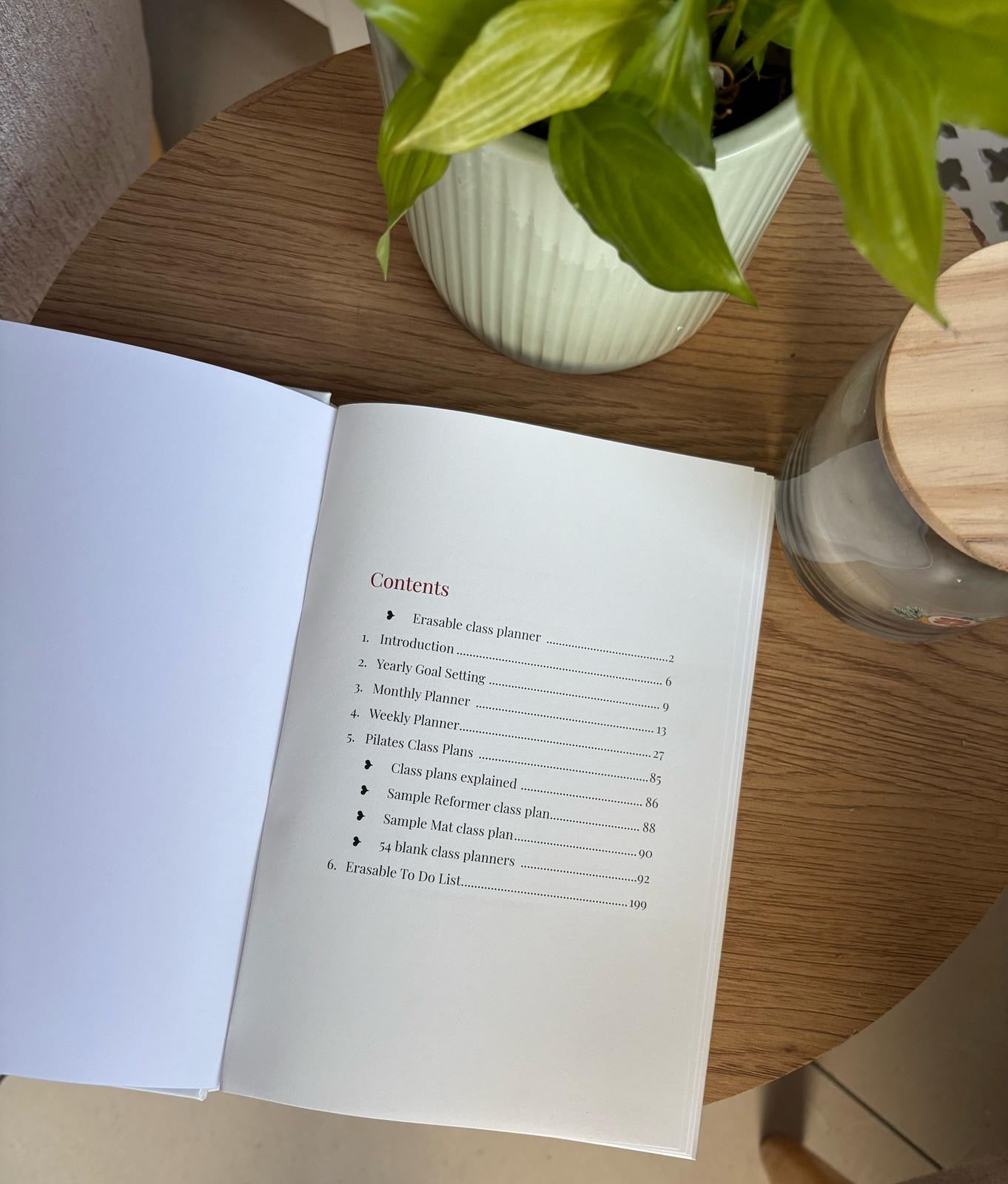 Focus & Flow: Pilates Planner
